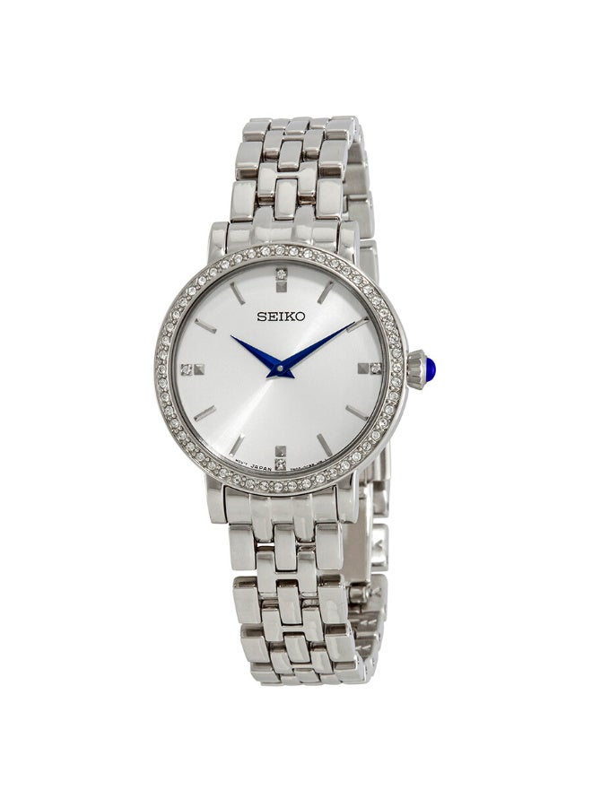 سيكو ساعة سيكو دريس انالوج كوارتز بمينا من الفولاذ المقاوم للصدأ للسيدات SFQ811P1 - Image 5